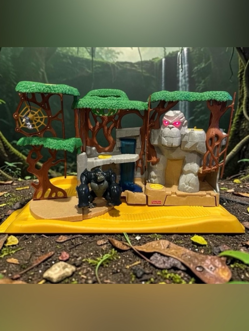 Fisher Price Imaginext Gorilla Mountain Jungle Play set